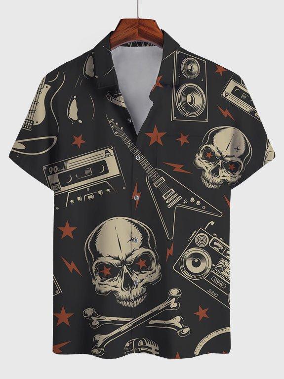 Skull Vintage Hawaiian Shirt Pre10594 Skull Vintage Hawaiian Shirt Pre10594