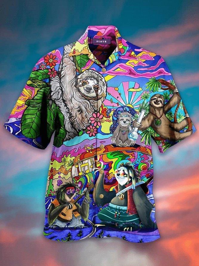 Sloth Hawaiian Shirt Pre11464 Sloth Hawaiian Shirt Pre11464
