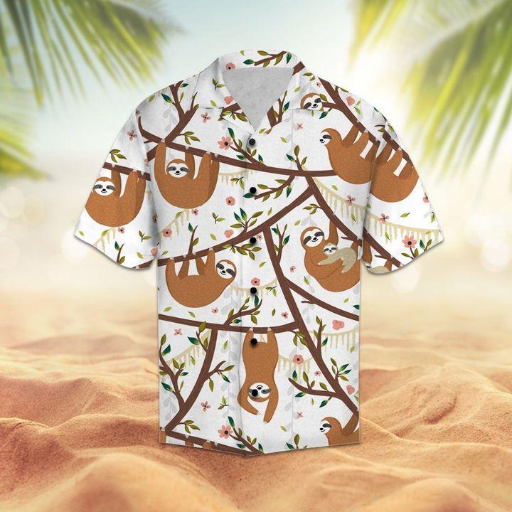 Sloth Hawaiian Shirt Pre12264