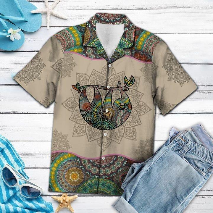 Sloth Mandala Hawaiian Shirt Pre12250 Sloth Mandala Hawaiian Shirt Pre12250
