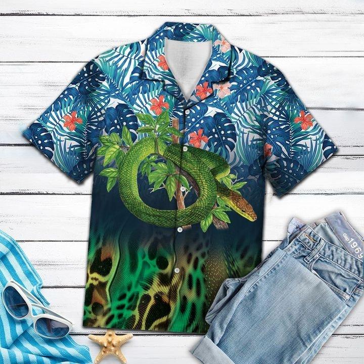 Snake Hawaiian Shirt Pre12251