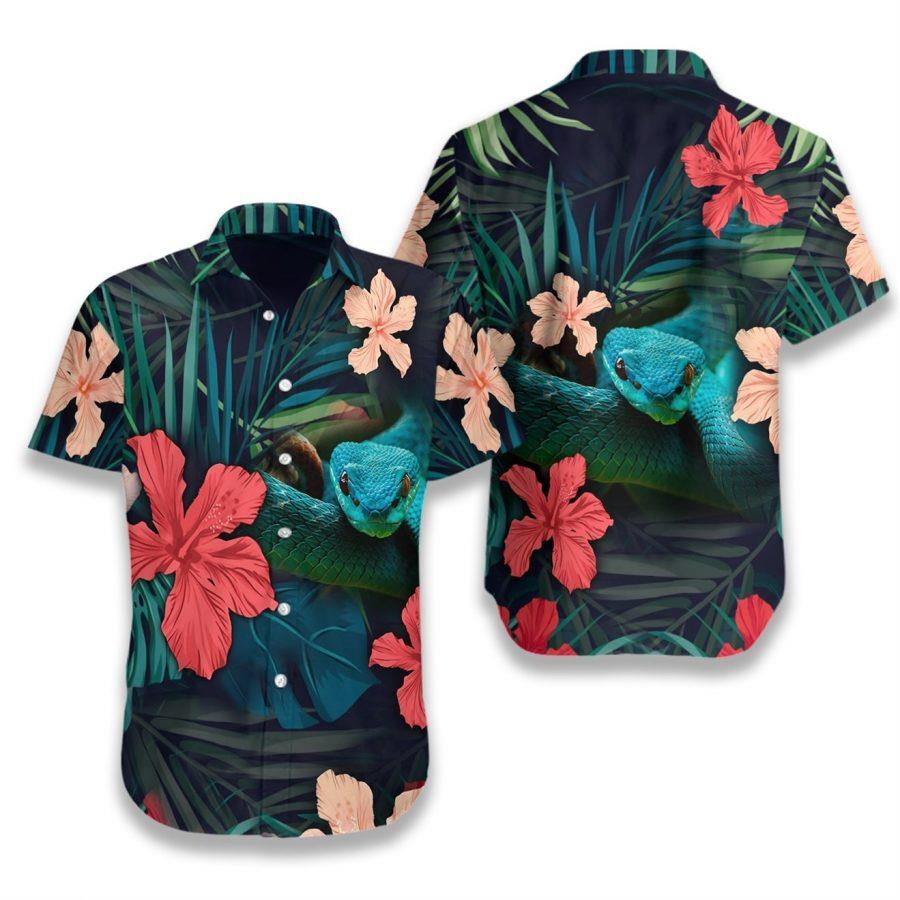 Snake Hawaiian Shirt Pre12304