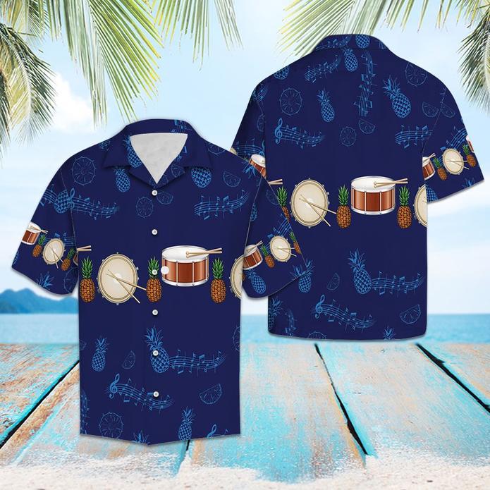 Snare Drum Musical Instrument Hawaiian Shirt Pre10839 Snare Drum Musical Instrument Hawaiian Shirt Pre10839
