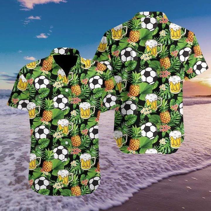 Soccer Hawaiian Shirt Pre12296 Soccer Hawaiian Shirt Pre12296
