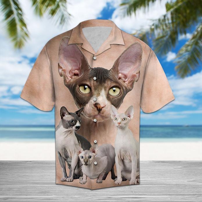 Sphynx Great Hawaiian Shirt Pre10634