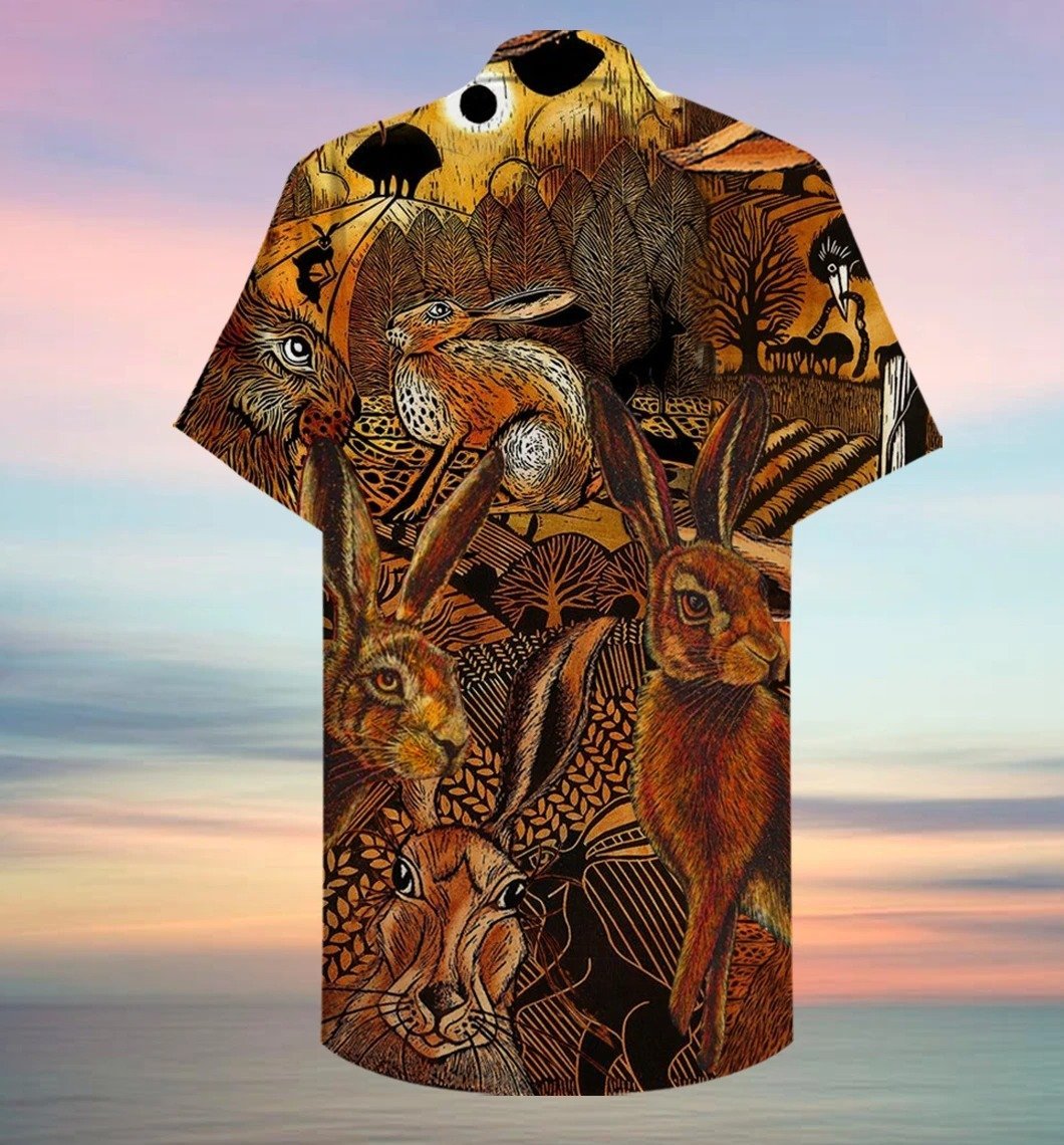 Spooky Hares Hawaiian Shirt Pre12307 1 » Cool Gifts for You - Mfamilygift Spooky Hares Hawaiian Shirt Pre12307 1