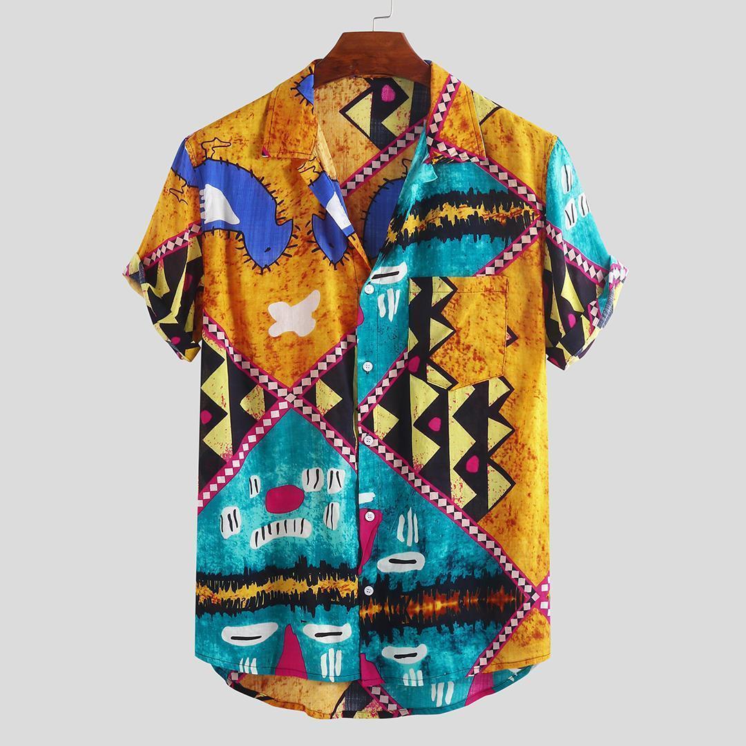 Summer Color Hawaiian Shirt Pre12252 Summer Color Hawaiian Shirt Pre12252