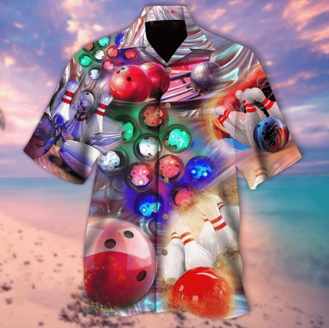 Super Strike Bowling Hawaiian Shirt Pre11555 Super Strike Bowling Hawaiian Shirt Pre11555