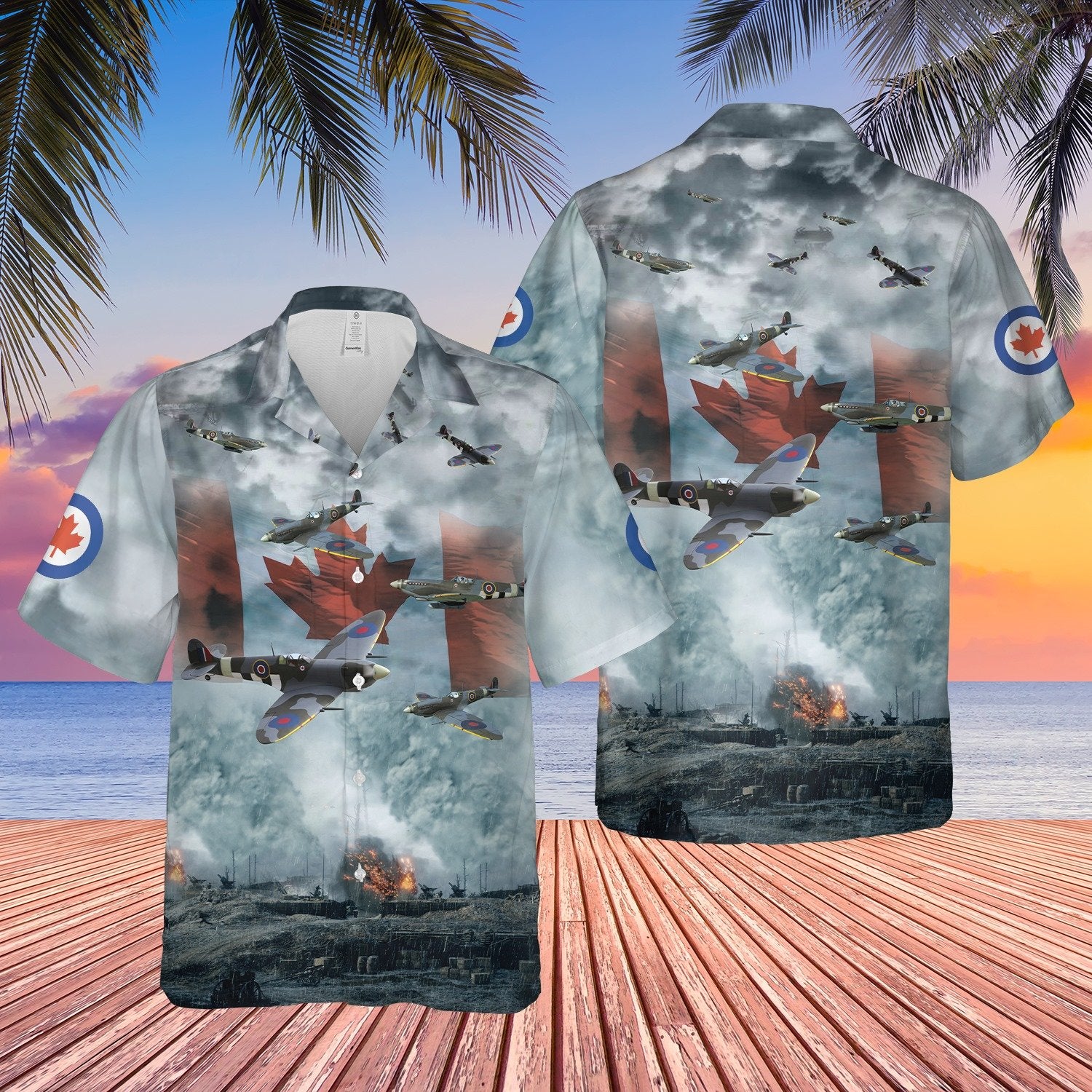 Supermarine Spitfire Hawaiian Shirt Pre10835 Supermarine Spitfire Hawaiian Shirt Pre10835