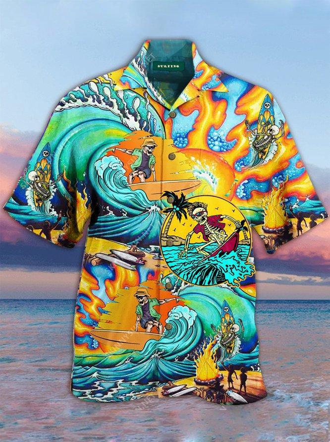 Surfing Hawaiian Shirt Pre12294