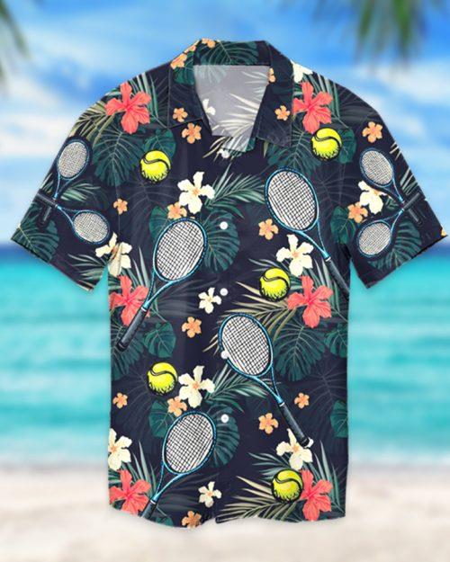 Tennis Hawaiian Shirt Pre10614