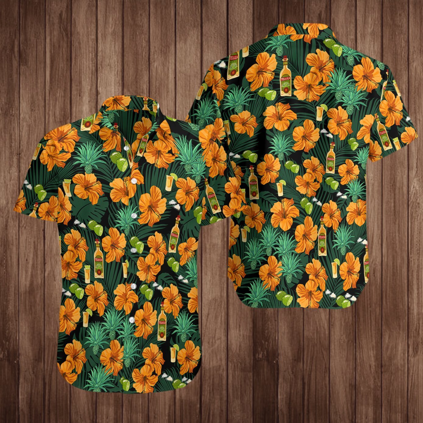 Tequila Hawaiian Shirt Pre12260 Tequila Hawaiian Shirt Pre12260