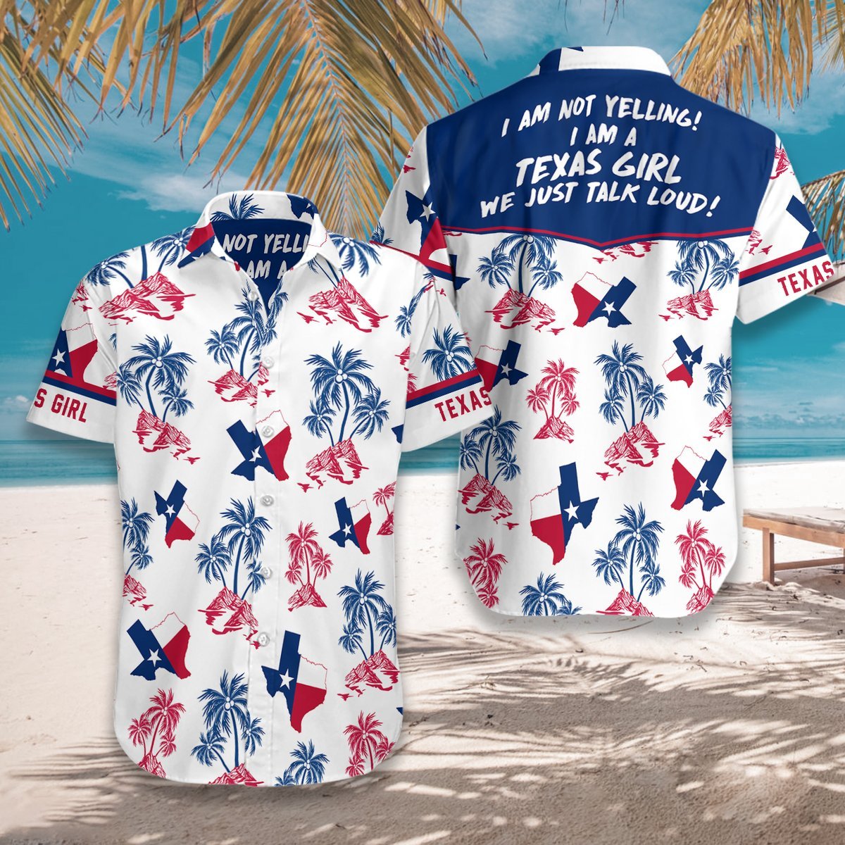 Texas Girl Hawaiian Shirt Pre10735