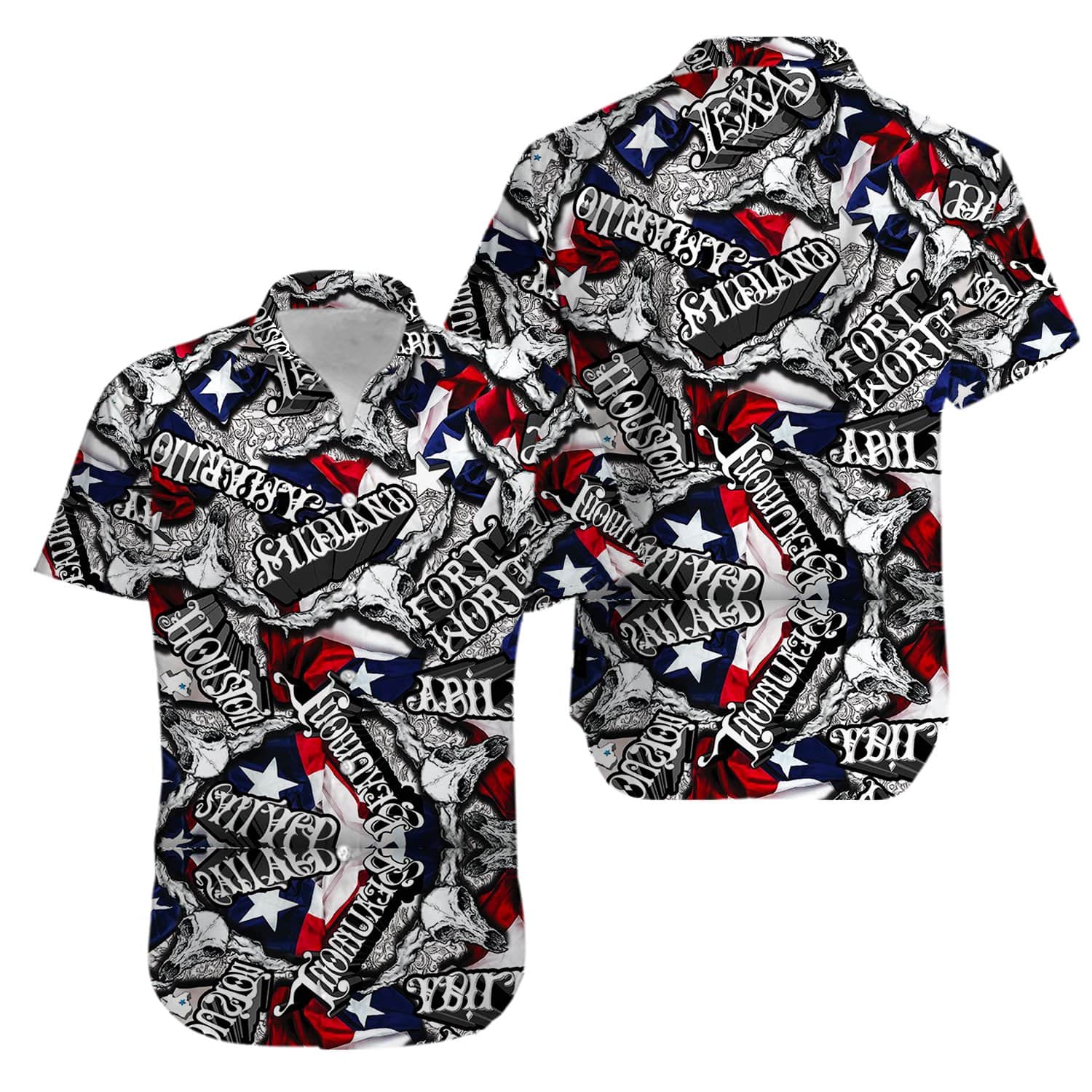 Texas Lone Star Pride Hawaiian Shirt Pre11860 Texas Lone Star Pride Hawaiian Shirt Pre11860