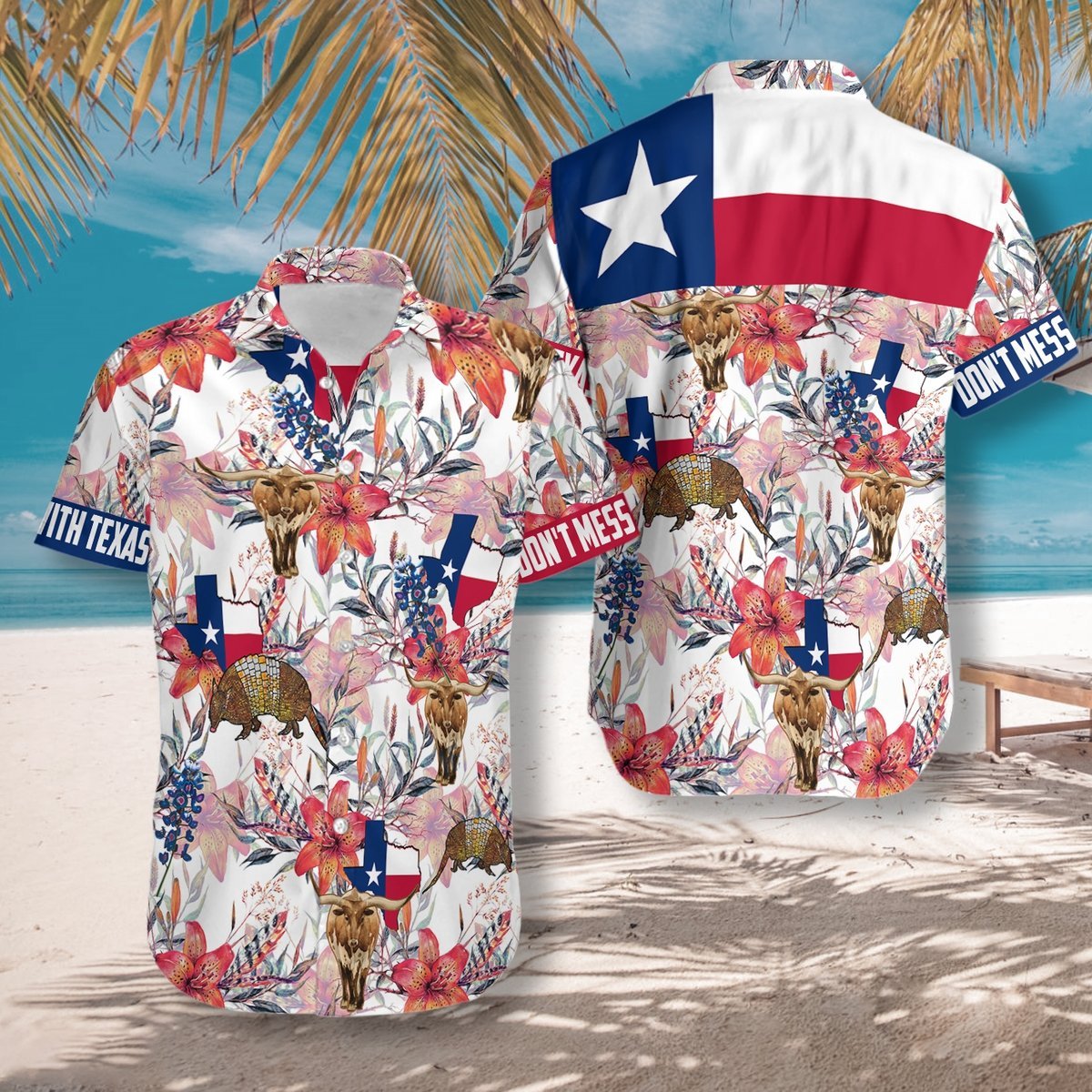 Texas Longhorn Hawaiian Shirt Pre11034