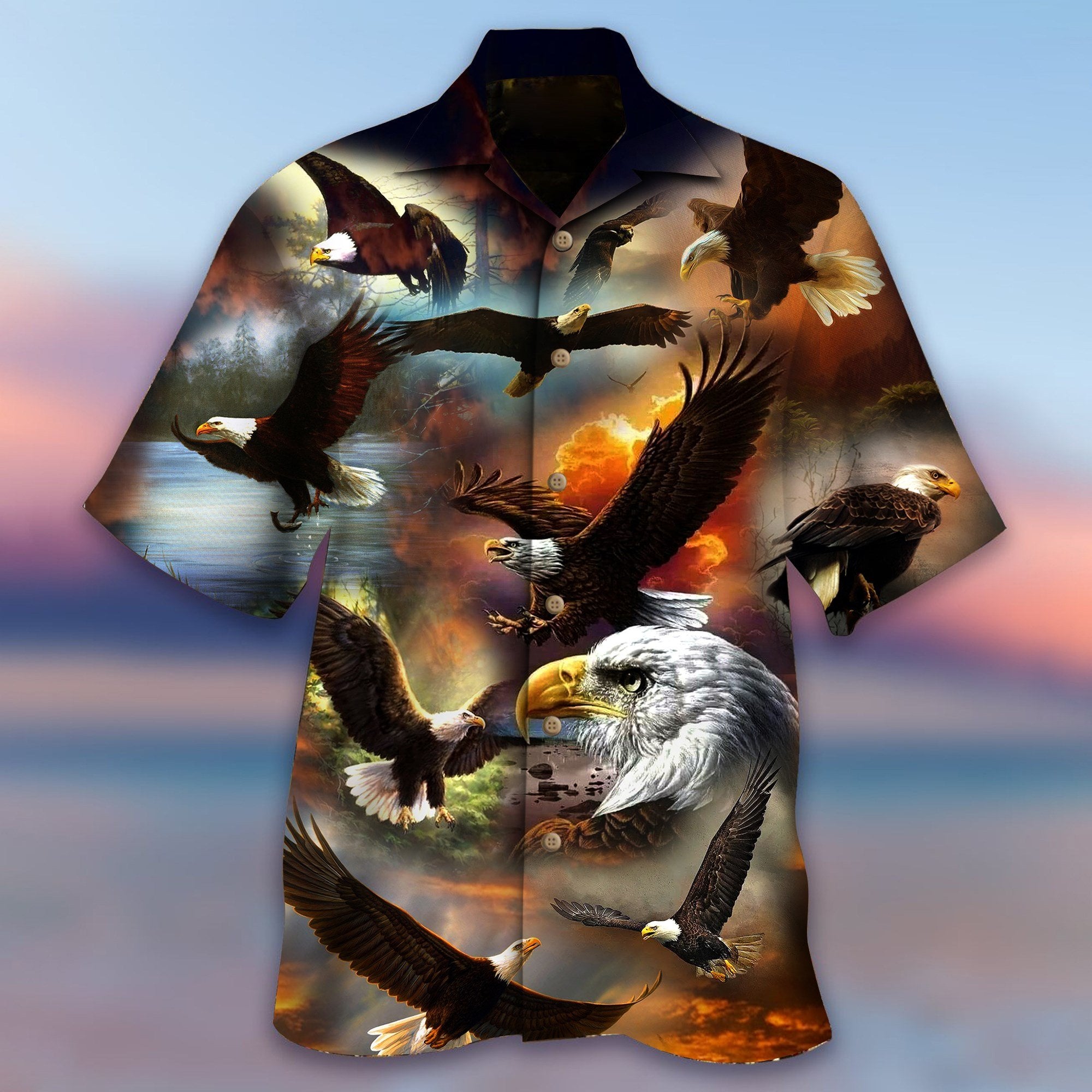 The Eagle Soars Hawaiian Shirt Pre10620 The Eagle Soars Hawaiian Shirt Pre10620