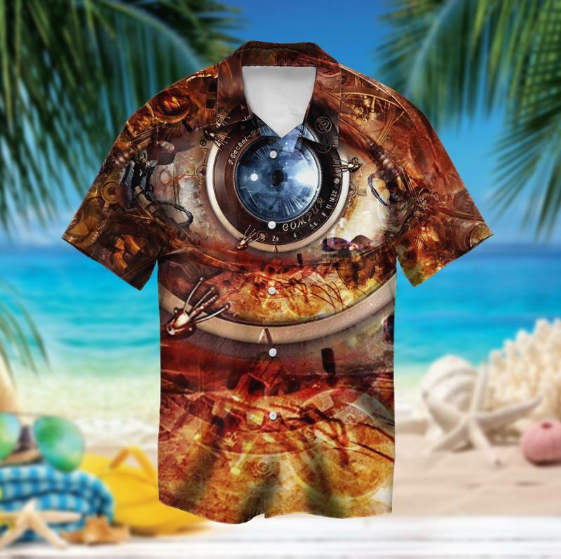 The Eye Of A Mechanic Hawaiian Shirt Pre11132