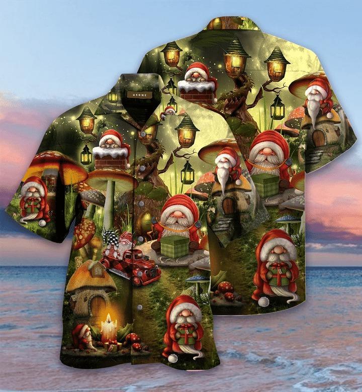 The Gift Of The Gnome Christmas Hawaiian Shirt Pre11954