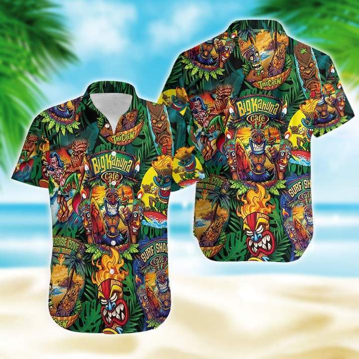 Tiki Crew Hawaiian Shirt Pre12187