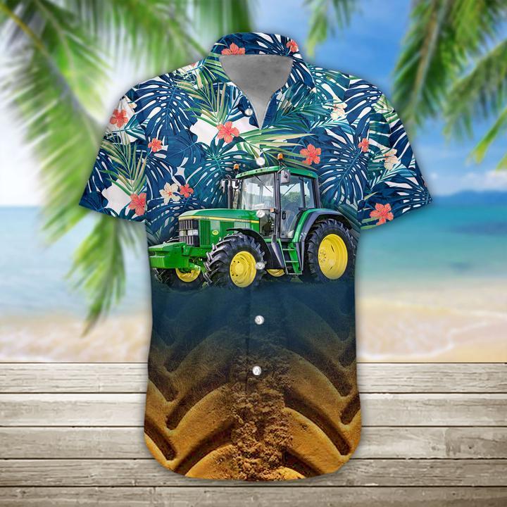 Tractor Hawaiian Shirt Pre12174