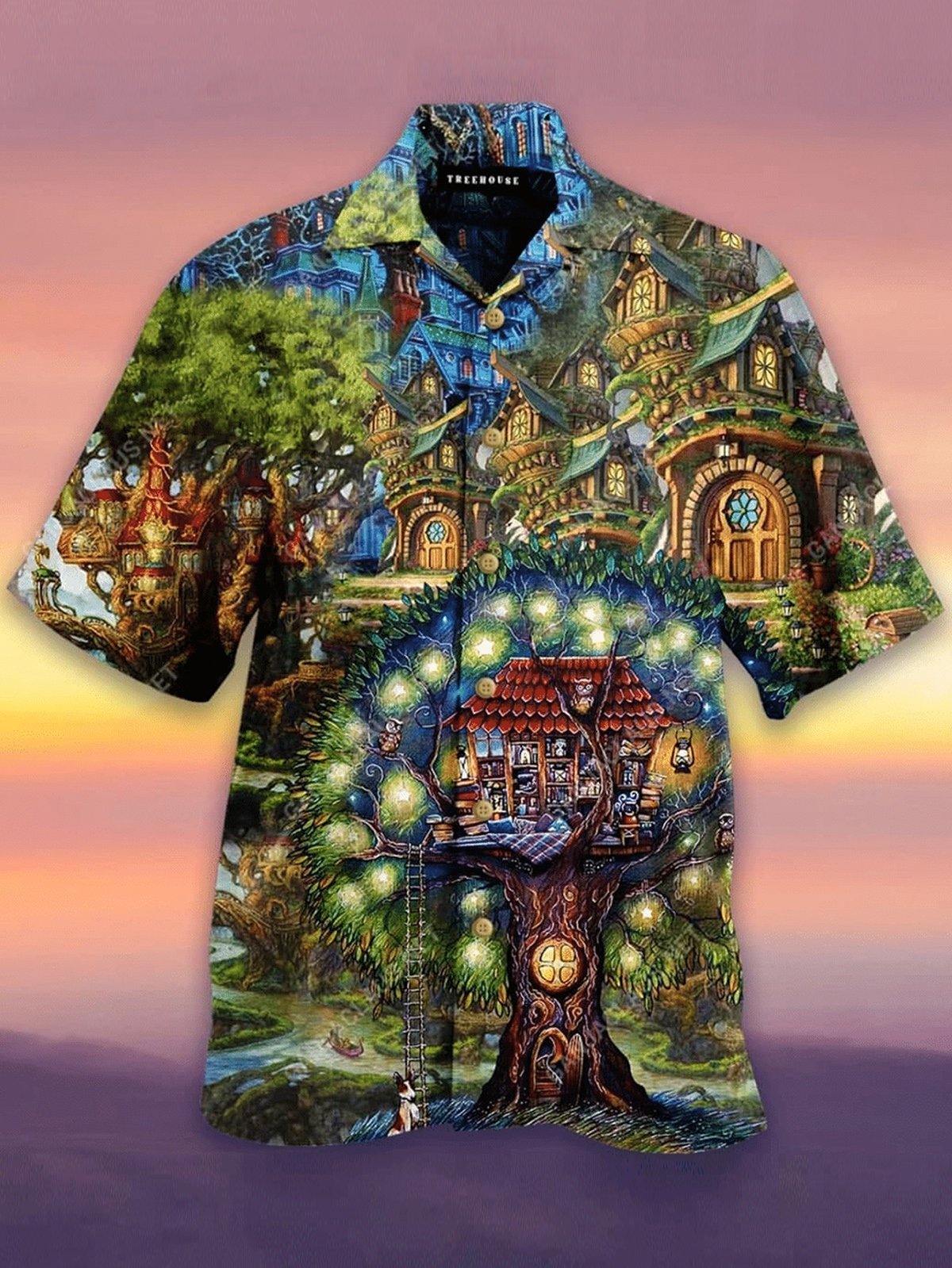 Tree House Hawaiian Shirt Pre12231 Tree House Hawaiian Shirt Pre12231