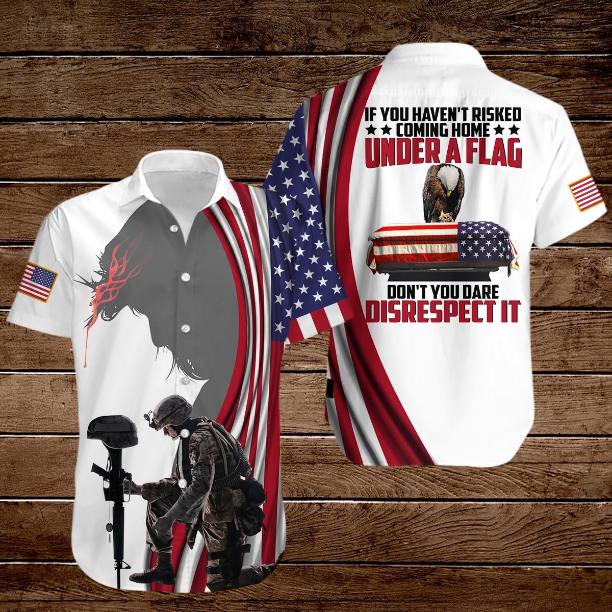 Under A Flag Hawaiian Shirt Pre12071 Under A Flag Hawaiian Shirt Pre12071