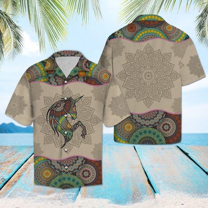 Unicorn Mandala Hawaiian Shirt Pre12072 Unicorn Mandala Hawaiian Shirt Pre12072