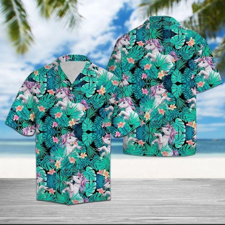 Unicorn Tropical Hawaiian Shirt Pre11992 Unicorn Tropical Hawaiian Shirt Pre11992