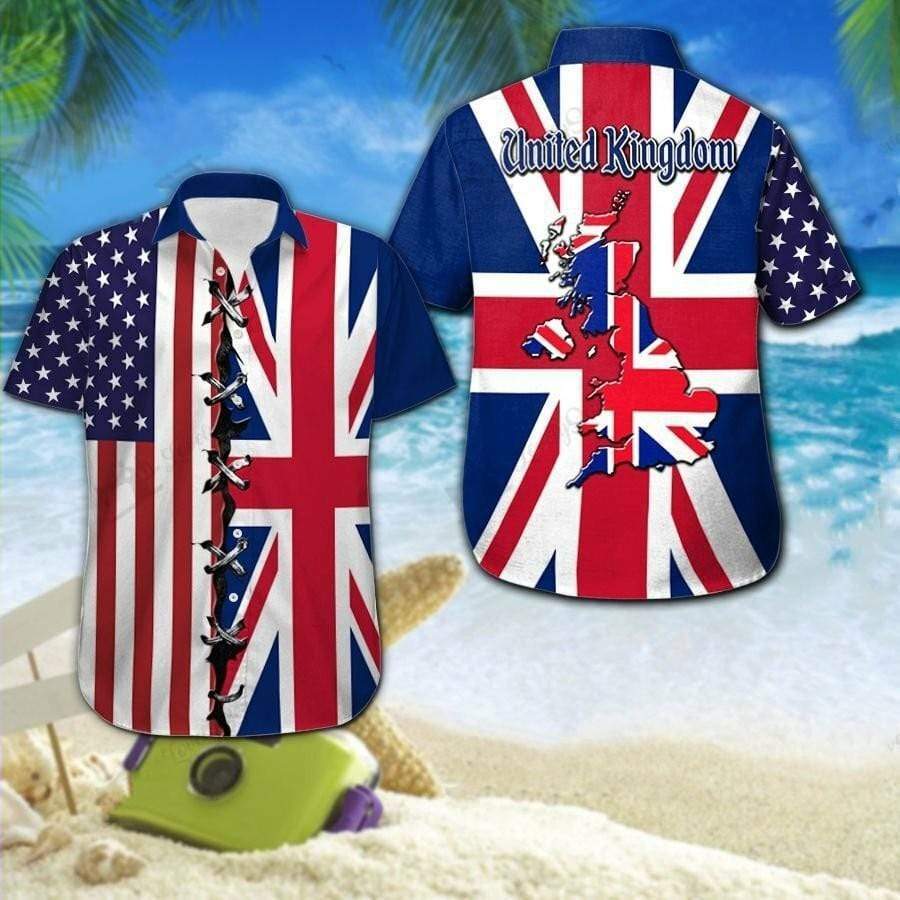 United Kingdom Flag Hawaiian Shirt Pre11698 United Kingdom Flag Hawaiian Shirt Pre11698