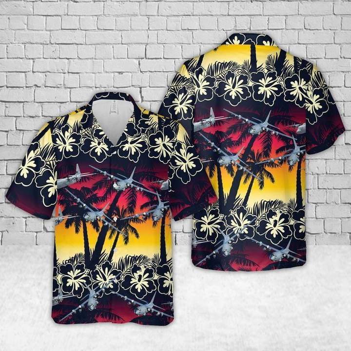 Us Air Force Lockheed Ac Hawaiian Shirt Pre10658 Us Air Force Lockheed Ac Hawaiian Shirt Pre10658