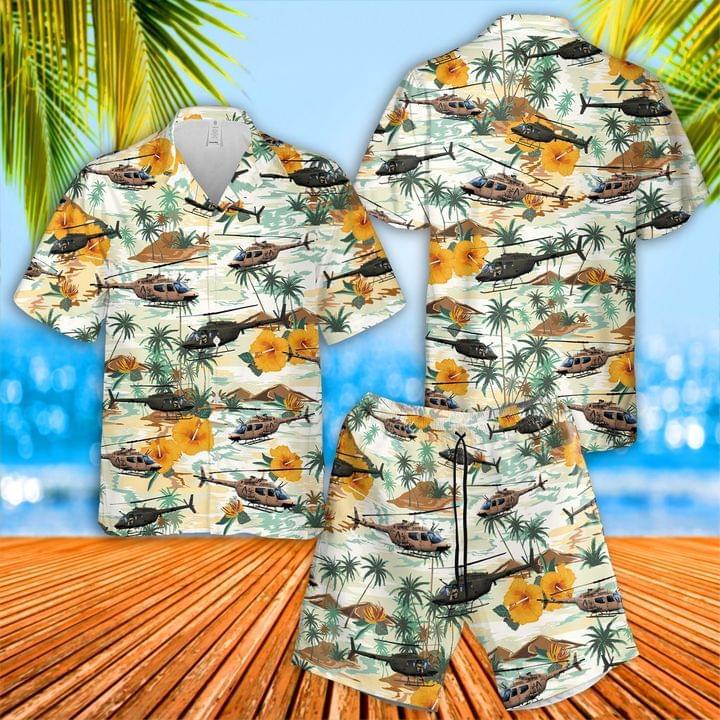 Us Army Bell Oh-58A Kiowa Set Hawaiian Shirt Pre11062 Us Army Bell Oh-58A Kiowa Set Hawaiian Shirt Pre11062