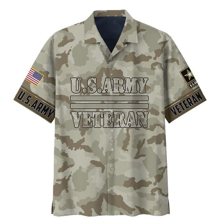 Us Army - Veteran Hawaiian Shirt Pre12125 Us Army - Veteran Hawaiian Shirt Pre12125
