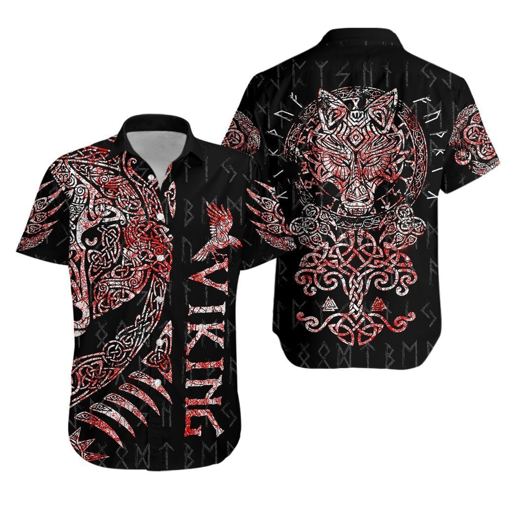 Viking Bear Blood Hawaiian Shirt Pre12122 Viking Bear Blood Hawaiian Shirt Pre12122