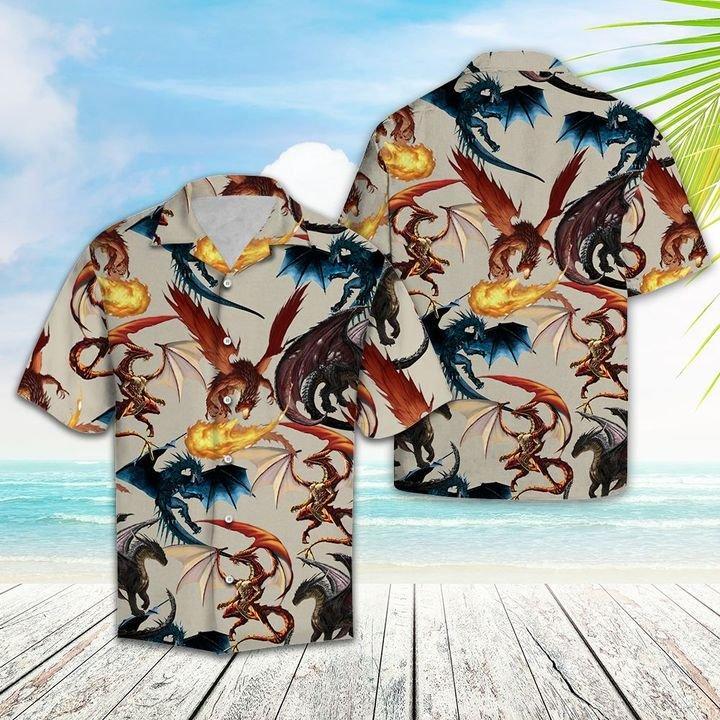 Viking Dragon Hawaiian Shirt Pre12076 1 » Cool Gifts for You - Mfamilygift Viking Dragon Hawaiian Shirt Pre12076 1