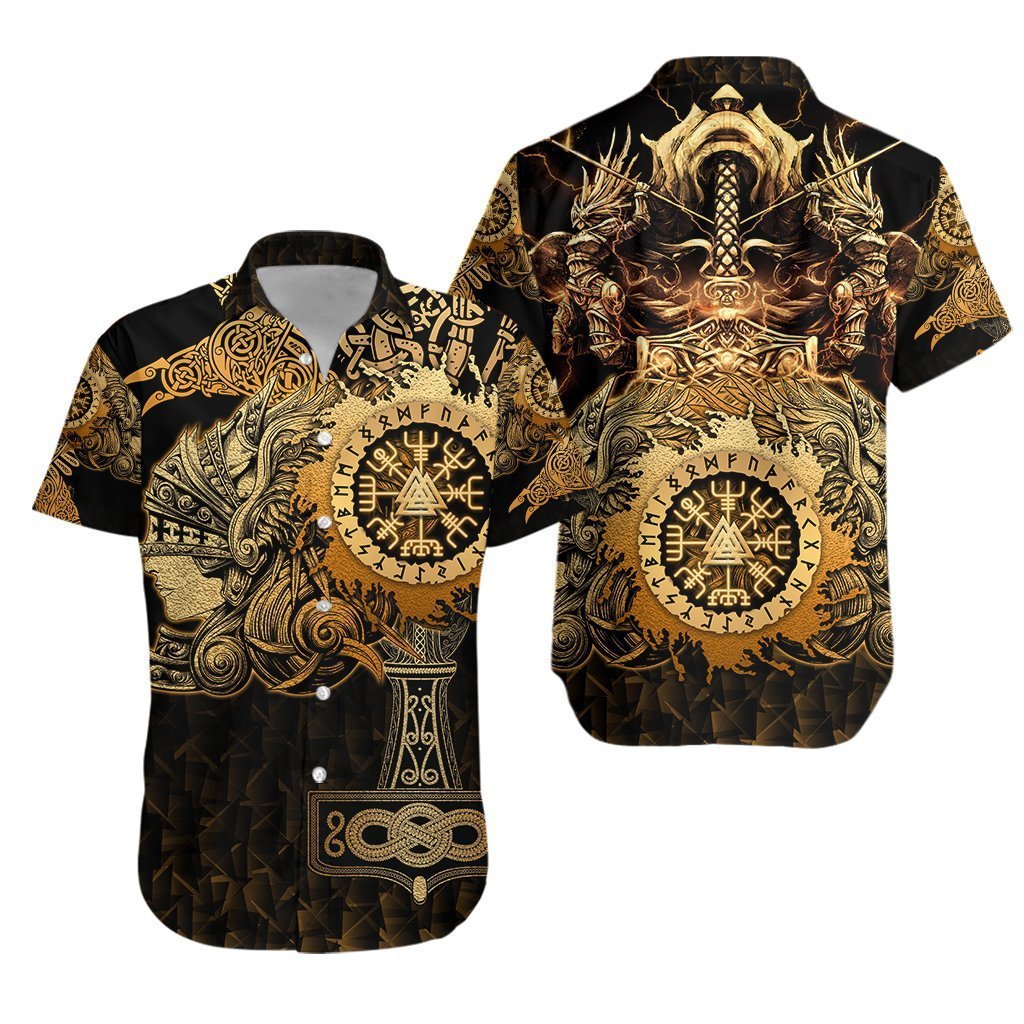 Viking Valkyrie Hawaiian Shirt Pre12108 Viking Valkyrie Hawaiian Shirt Pre12108
