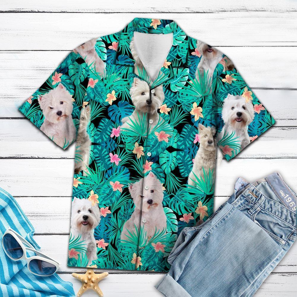 West Highland White Hawaiian Shirt Pre12029 West Highland White Hawaiian Shirt Pre12029