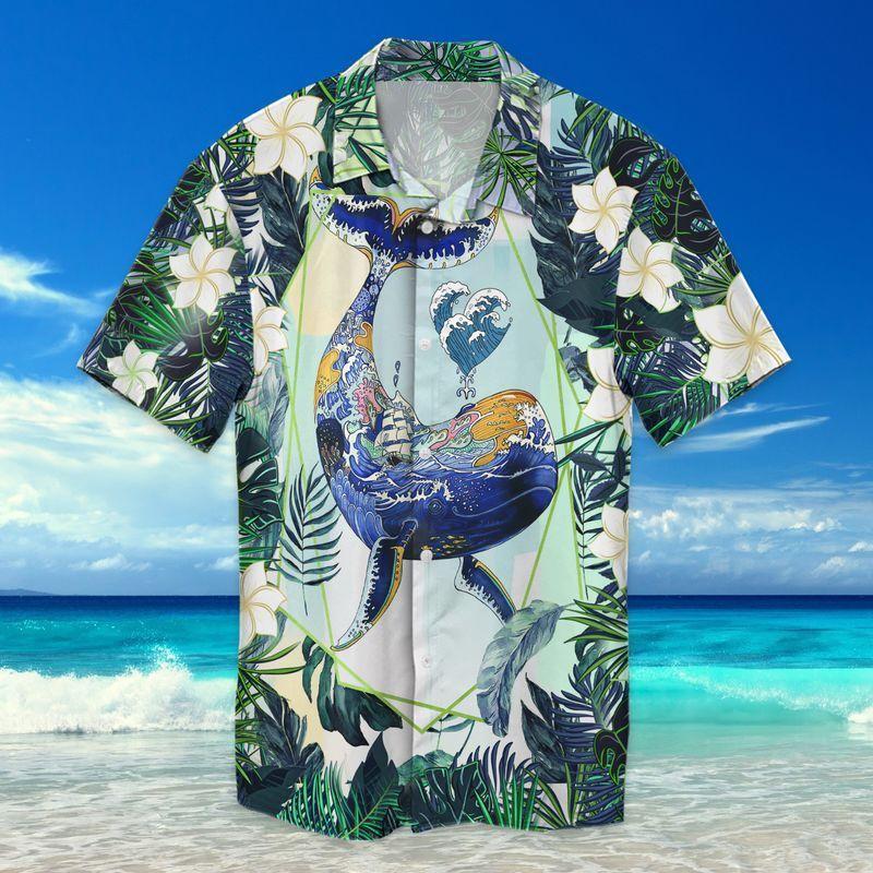 Whale Hawaiian Shirt Pre11613 Whale Hawaiian Shirt Pre11613