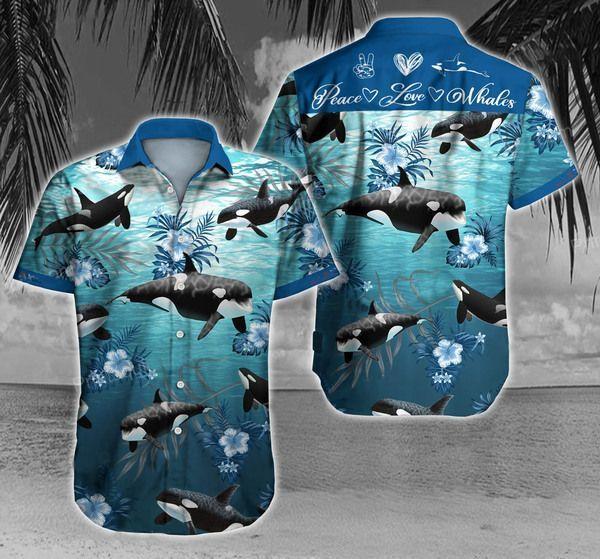 Whale Hawaiian Shirt Pre12032 Whale Hawaiian Shirt Pre12032