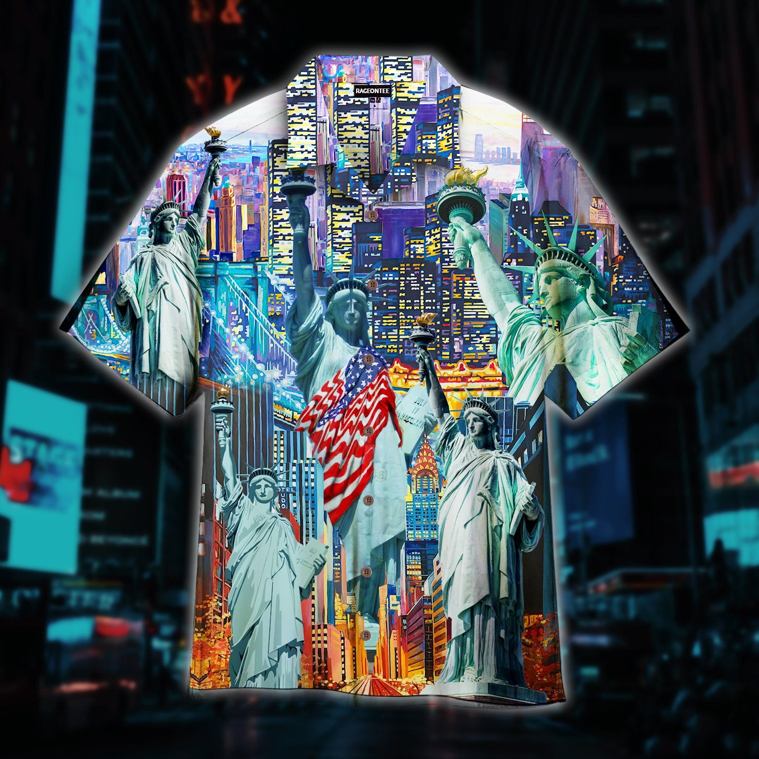 Where Liberty Is - There Is My Country Hawaiian Shirt Pre10940