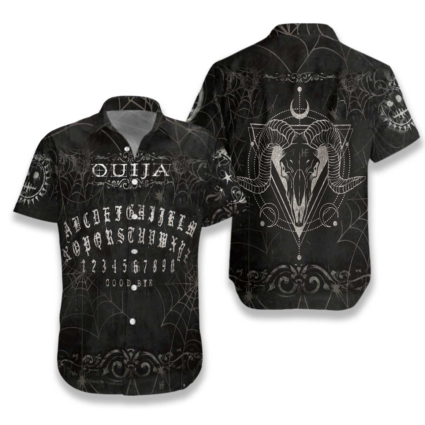Wicca Ouija Board Hawaiian Shirt Pre11801 Wicca Ouija Board Hawaiian Shirt Pre11801