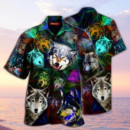 Wolf Hawaiian Shirt Pre11625 Wolf Hawaiian Shirt Pre11625