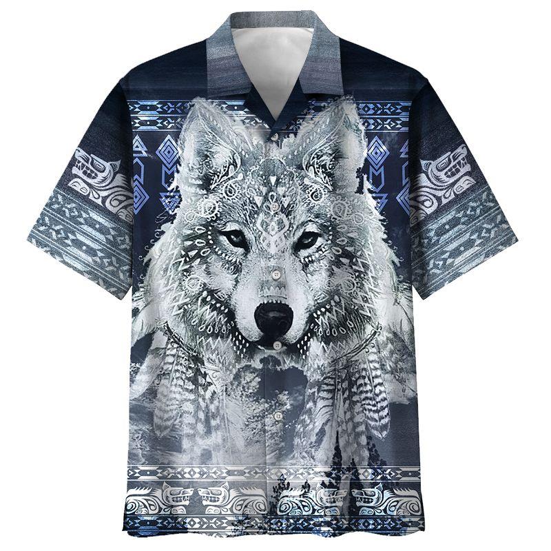 Wolf Hawaiian Shirt Pre11662 Wolf Hawaiian Shirt Pre11662