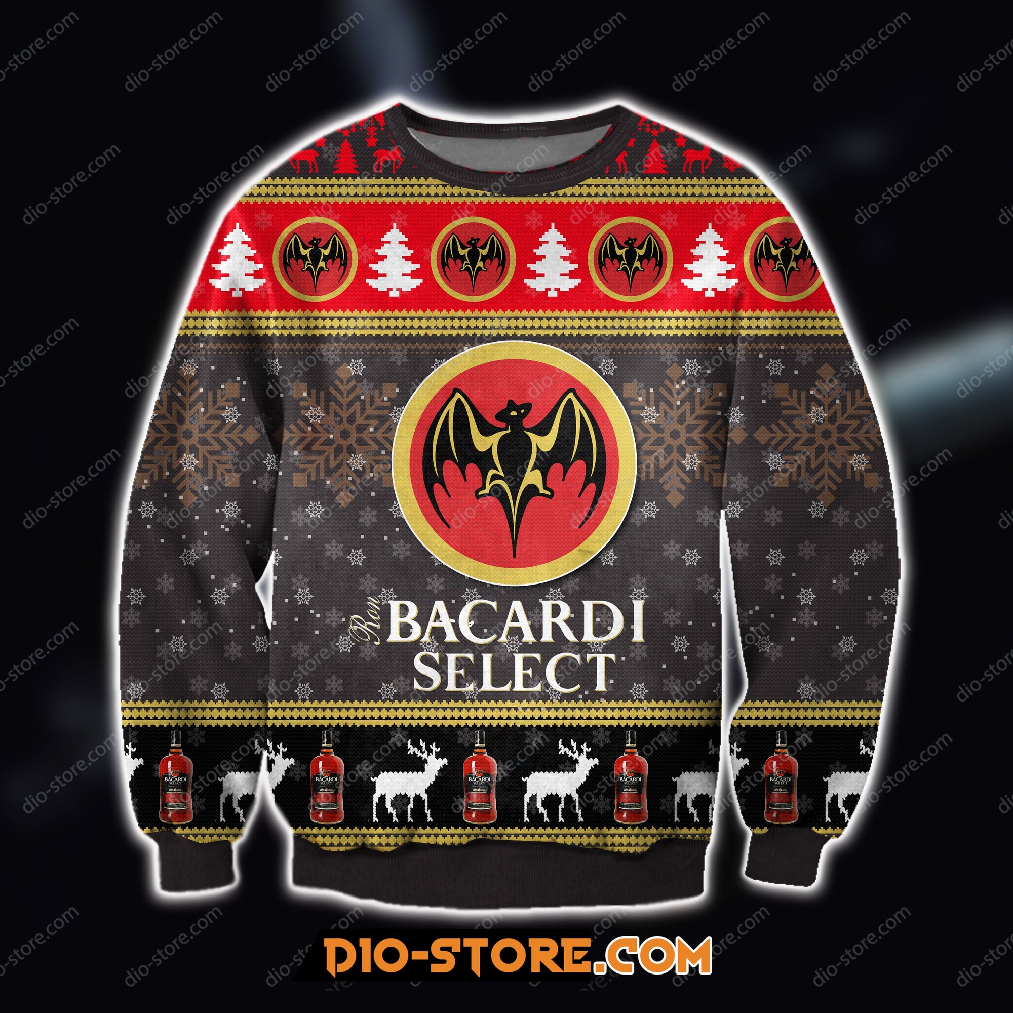 3D All Over Print Bacardi Select Rum Wine Ugly Christmas Sweater Hoodie All Over Printed Cint10299 3D All Over Print Bacardi Select Rum Wine Ugly Christmas Sweater Hoodie All Over Printed Cint10299