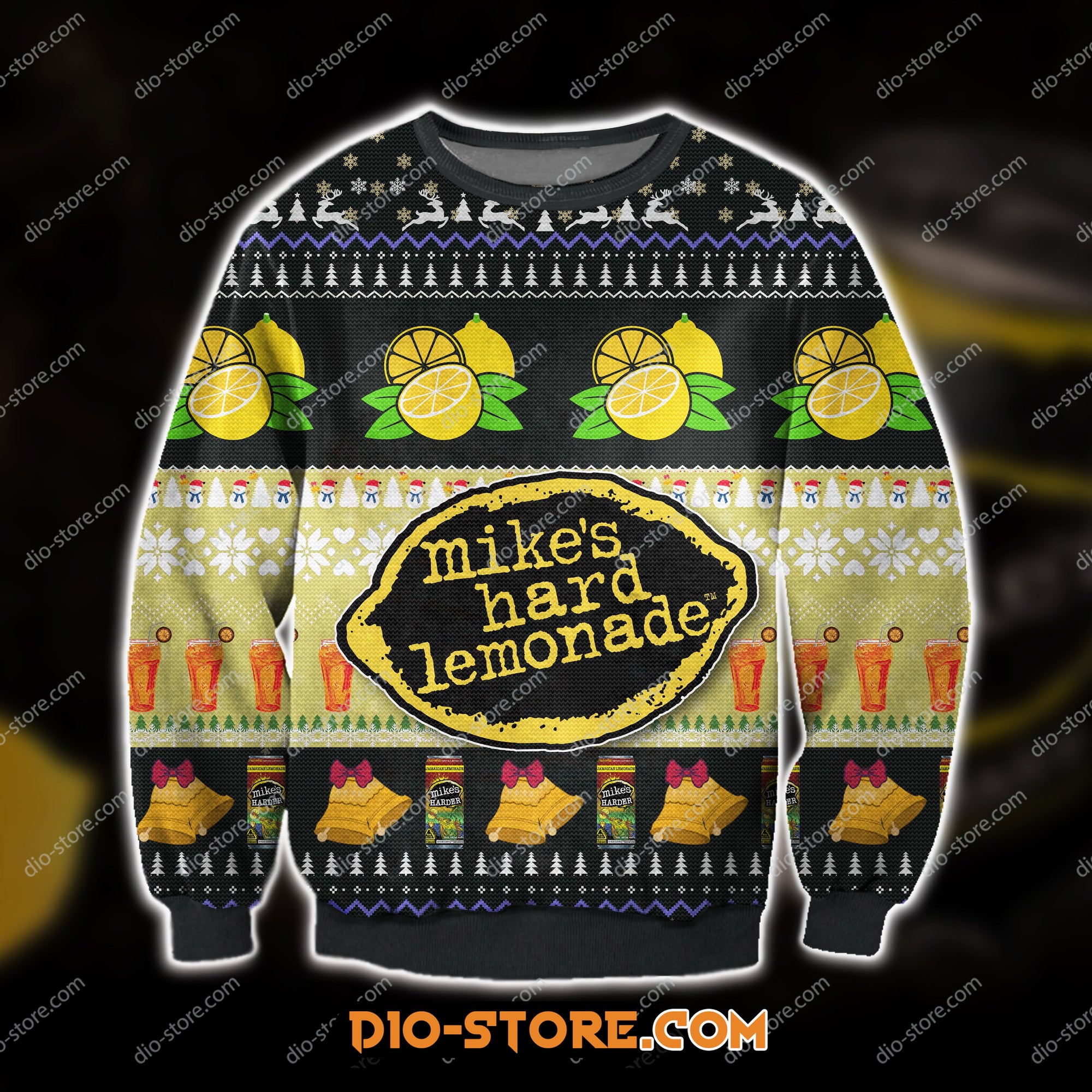 3D All Over Print Mikes Hard Lemonade Ugly Christmas Sweater Hoodie All Over Printed Cint10303 3D All Over Print Mikes Hard Lemonade Ugly Christmas Sweater Hoodie All Over Printed Cint10303