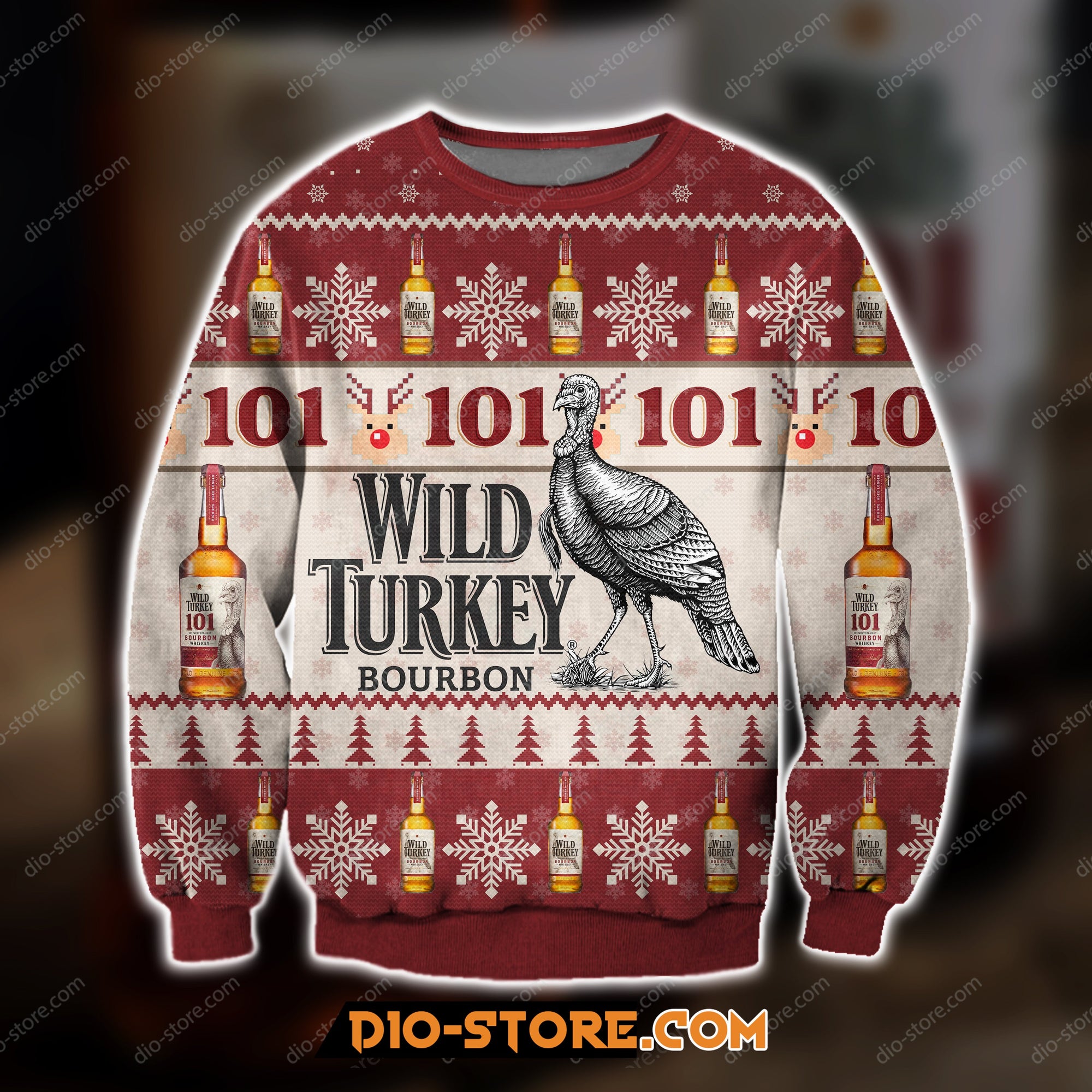 3D Knitting Pattern Wild Turkey Bourbon Whiskey Ugly Christmas Sweatshirt Hoodie All Over Printed Cint10296 3D Knitting Pattern Wild Turkey Bourbon Whiskey Ugly Christmas Sweatshirt Hoodie All Over Printed Cint10296