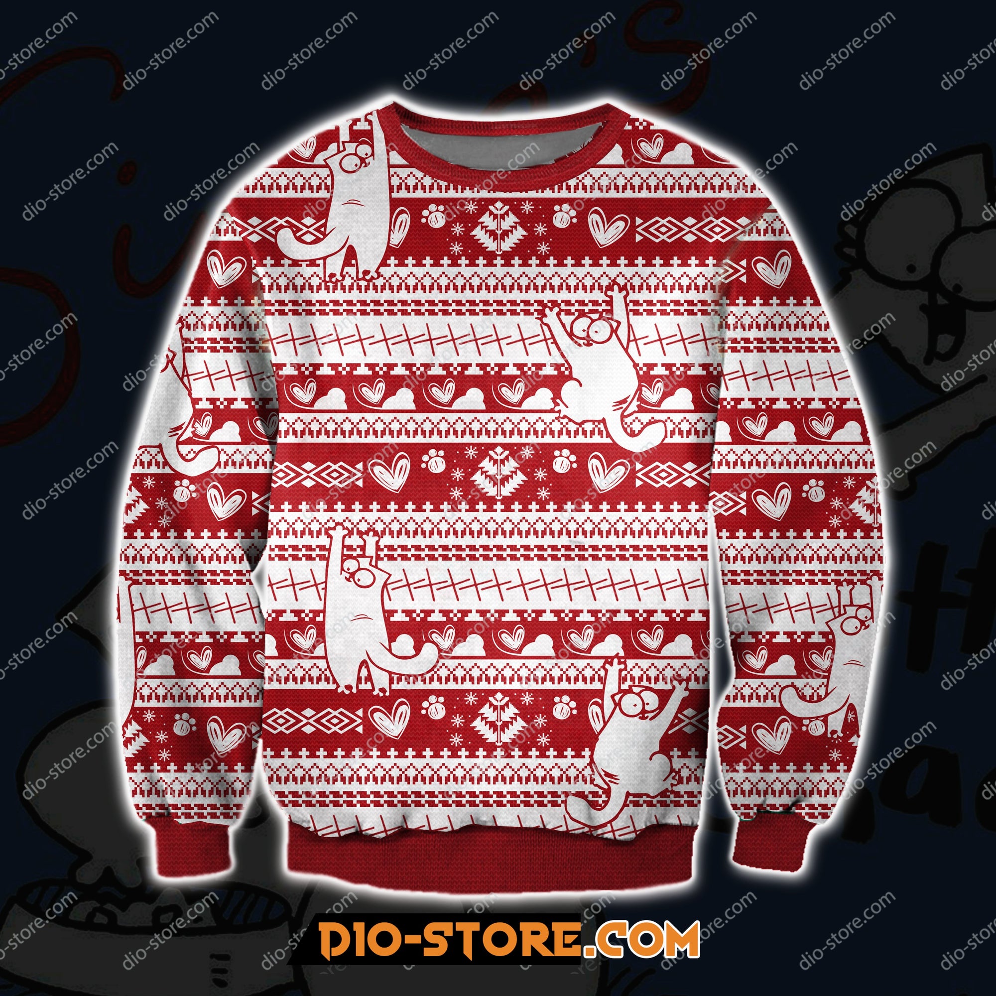 Adorable Simons Cat 3D All Over Print Ugly Sweatshirt Hoodie All Over Printed Cint10348 Adorable Simons Cat 3D All Over Print Ugly Sweatshirt Hoodie All Over Printed Cint10348