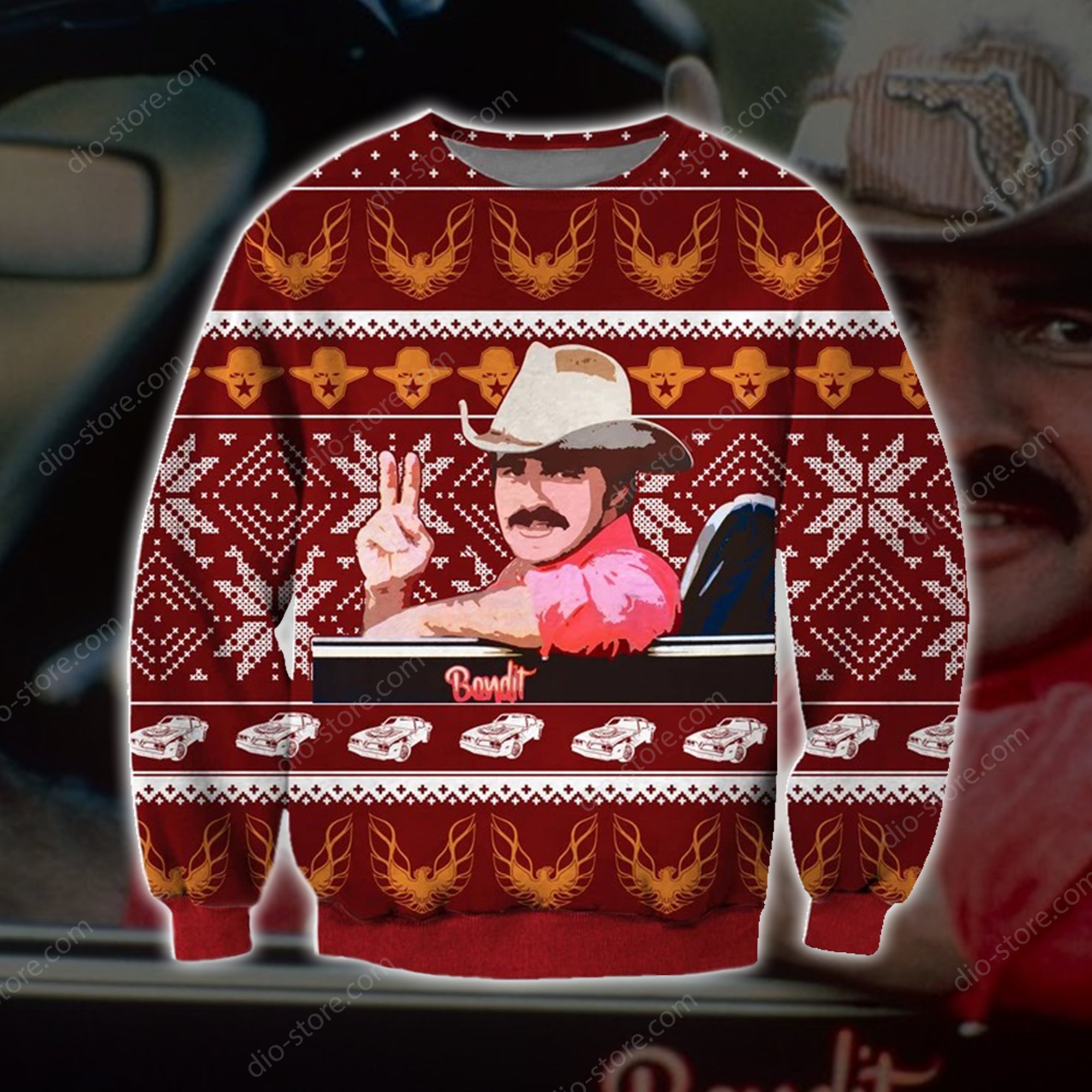 Bandit Knitting Pattern 3D Print Ugly Sweatshirt Hoodie All Over Printed Cint10675 Bandit Knitting Pattern 3D Print Ugly Sweatshirt Hoodie All Over Printed Cint10675