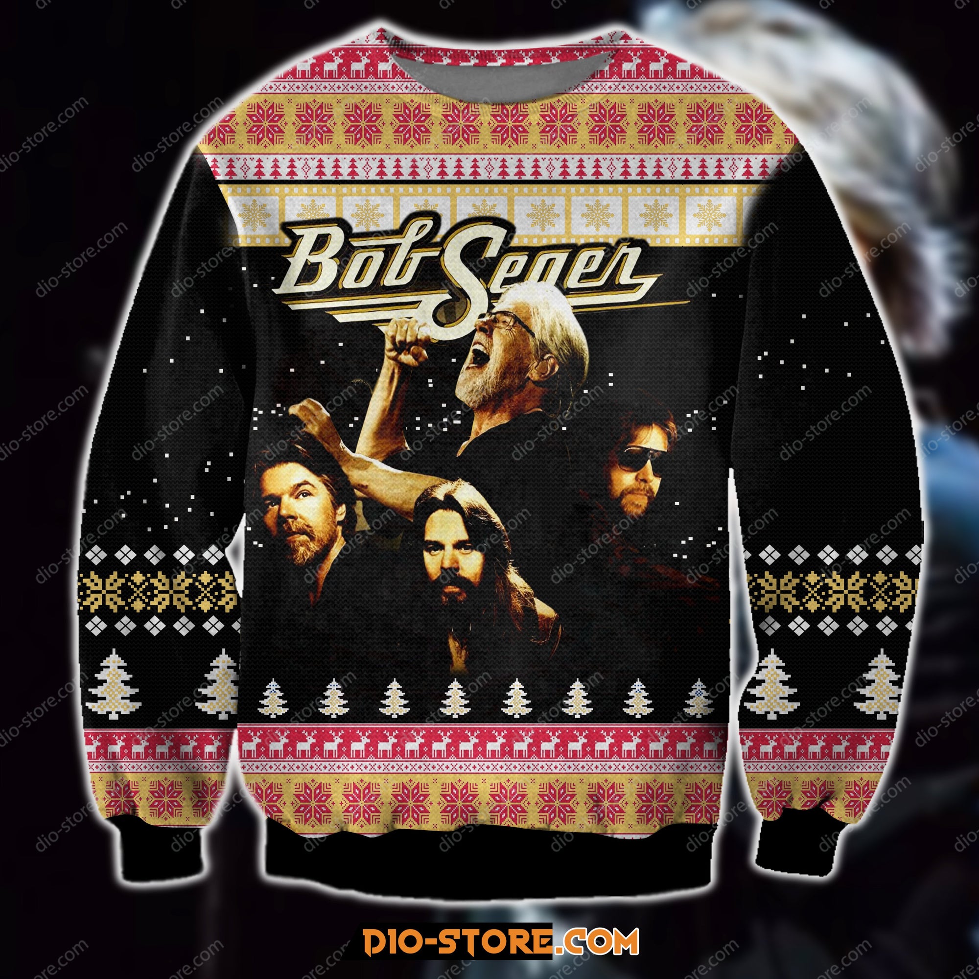Bob Seger 3D Print Ugly Christmas Sweatshirt Hoodie All Over Printed Cint10085 Bob Seger 3D Print Ugly Christmas Sweatshirt Hoodie All Over Printed Cint10085