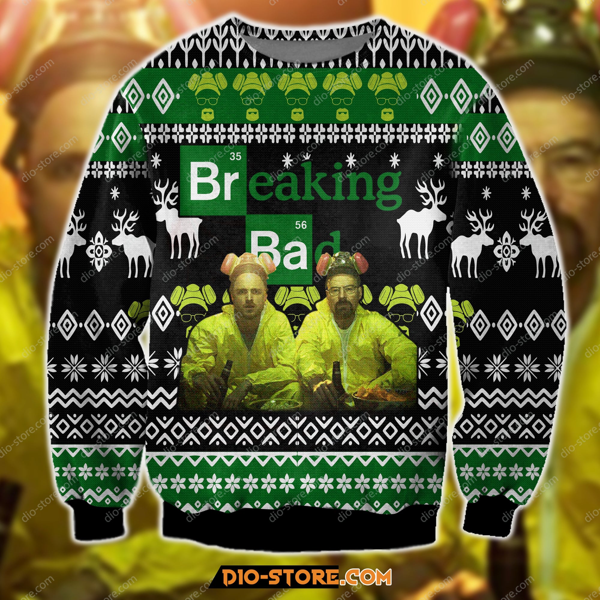 Breaking Bad 3D Print Ugly Christmas Sweatshirt Hoodie All Over Printed Cint10084