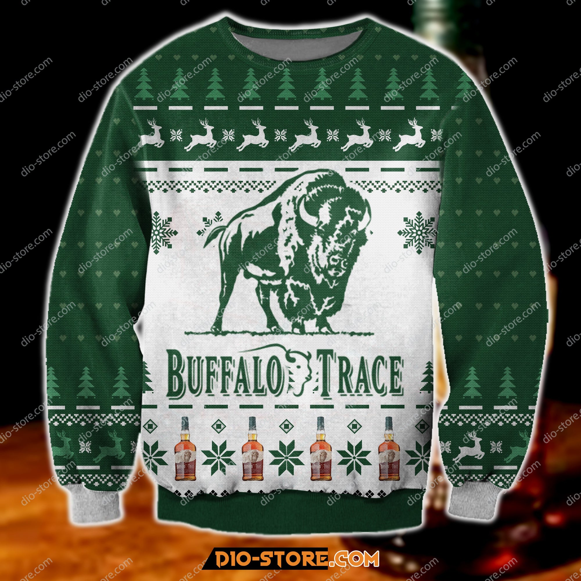 Buffalo Trace Knitting Pattern 3D Print Ugly Sweater Hoodie All Over Printed Cint10392 Buffalo Trace Knitting Pattern 3D Print Ugly Sweater Hoodie All Over Printed Cint10392
